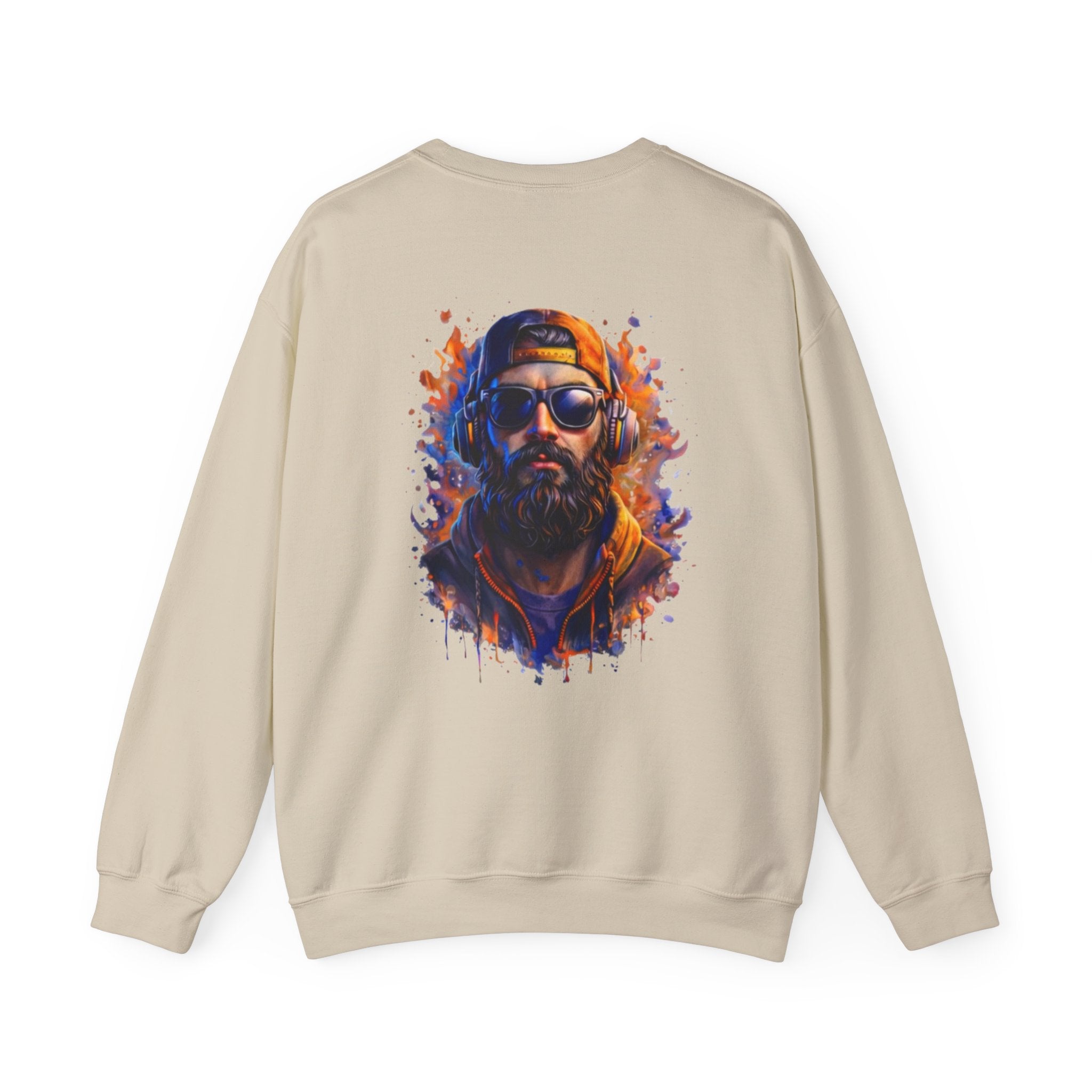 Art Crewneck Sweatshirt — Artistic Graphic Sweatshirt