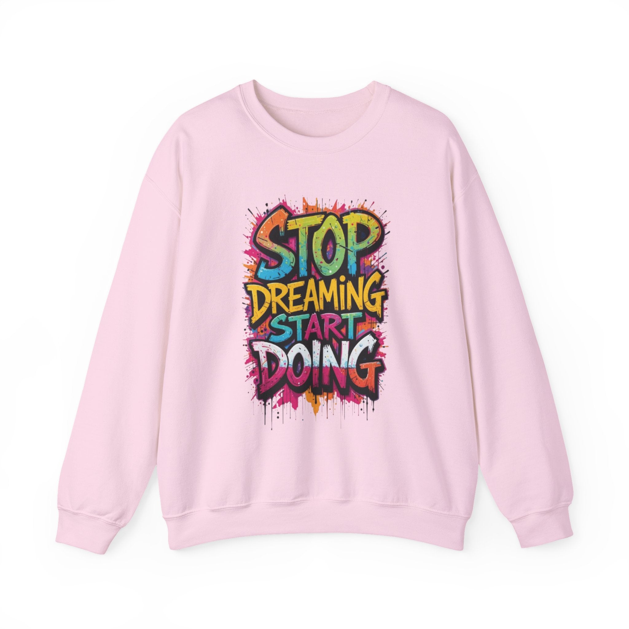 Motivational Quote Crewneck Sweatshirt — Inspiring Everyday Comfort