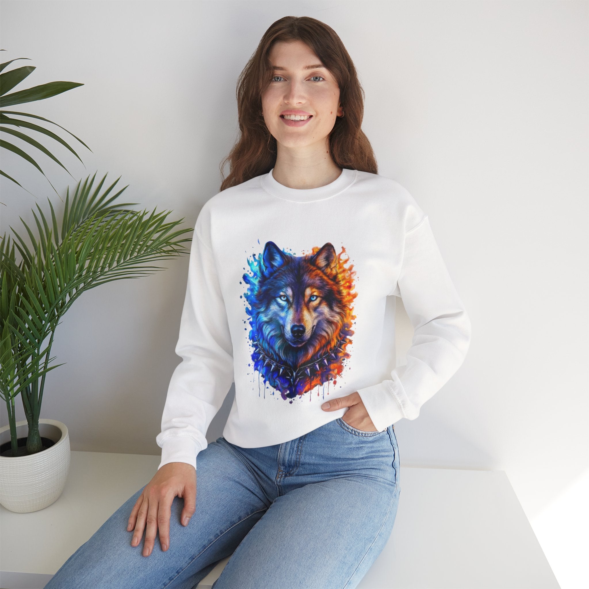Art Crewneck Sweatshirt — Artistic Graphic Sweatshirt