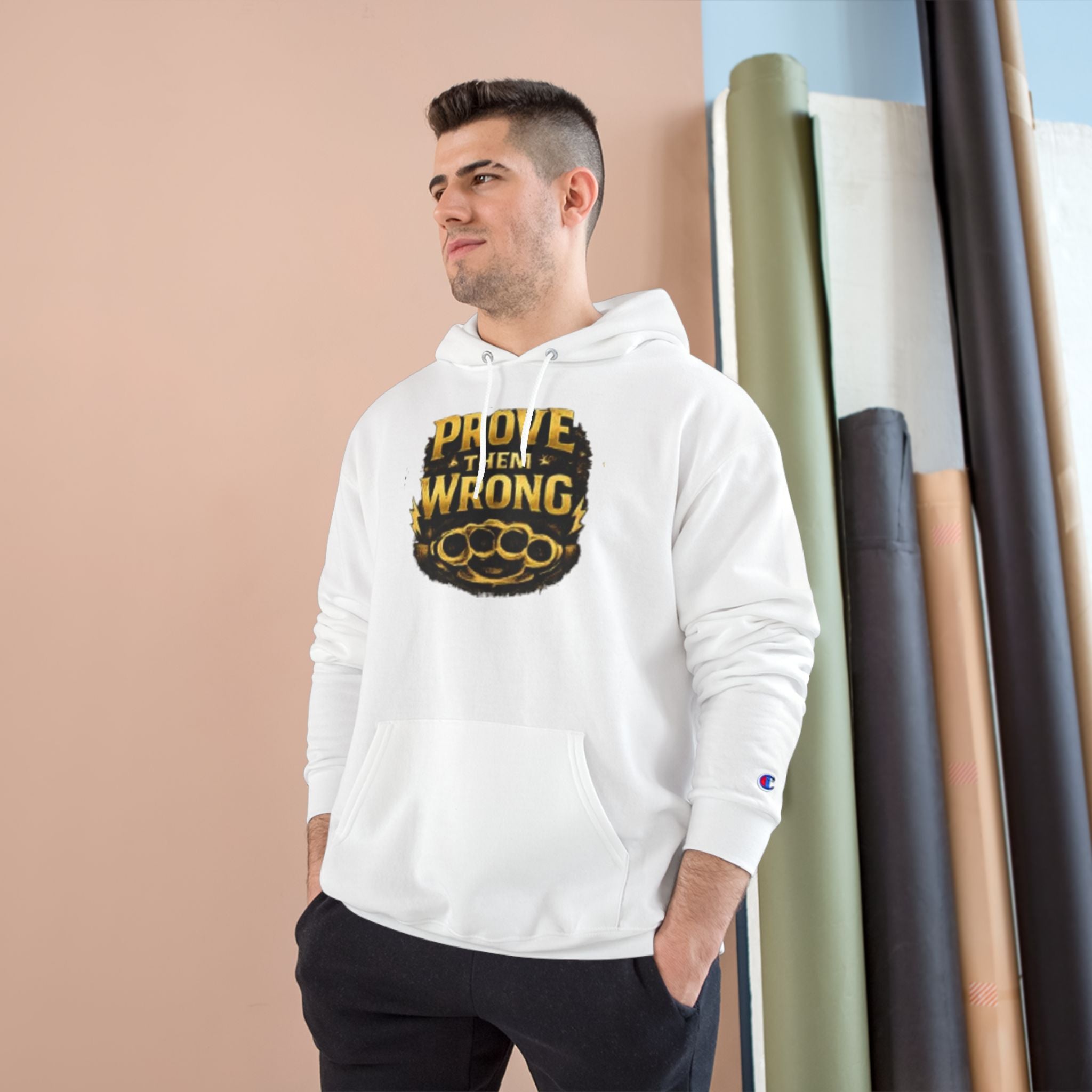 Hoodie — "Prove Them Wrong" Motivational Champion Hoodie