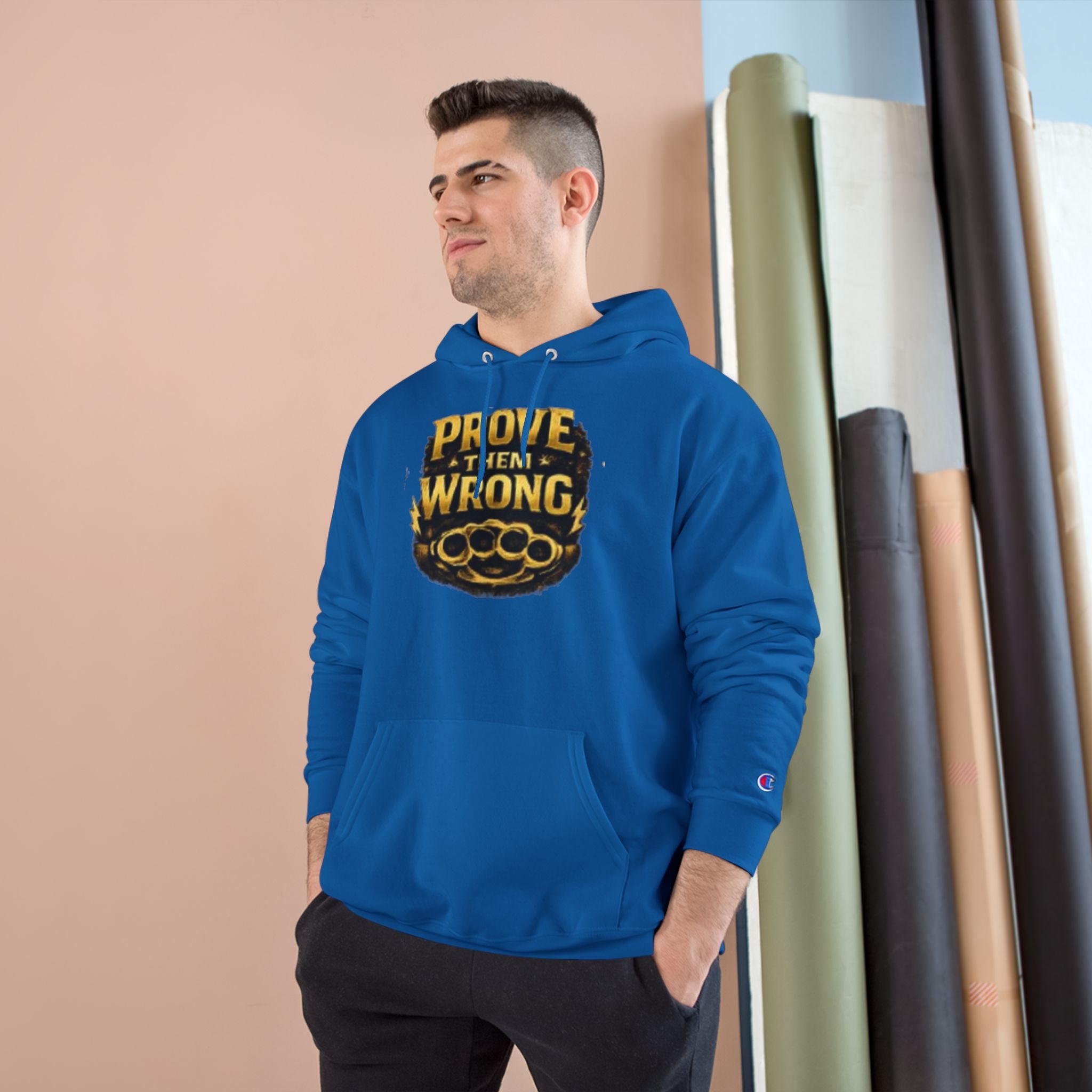 Hoodie — "Prove Them Wrong" Motivational Champion Hoodie