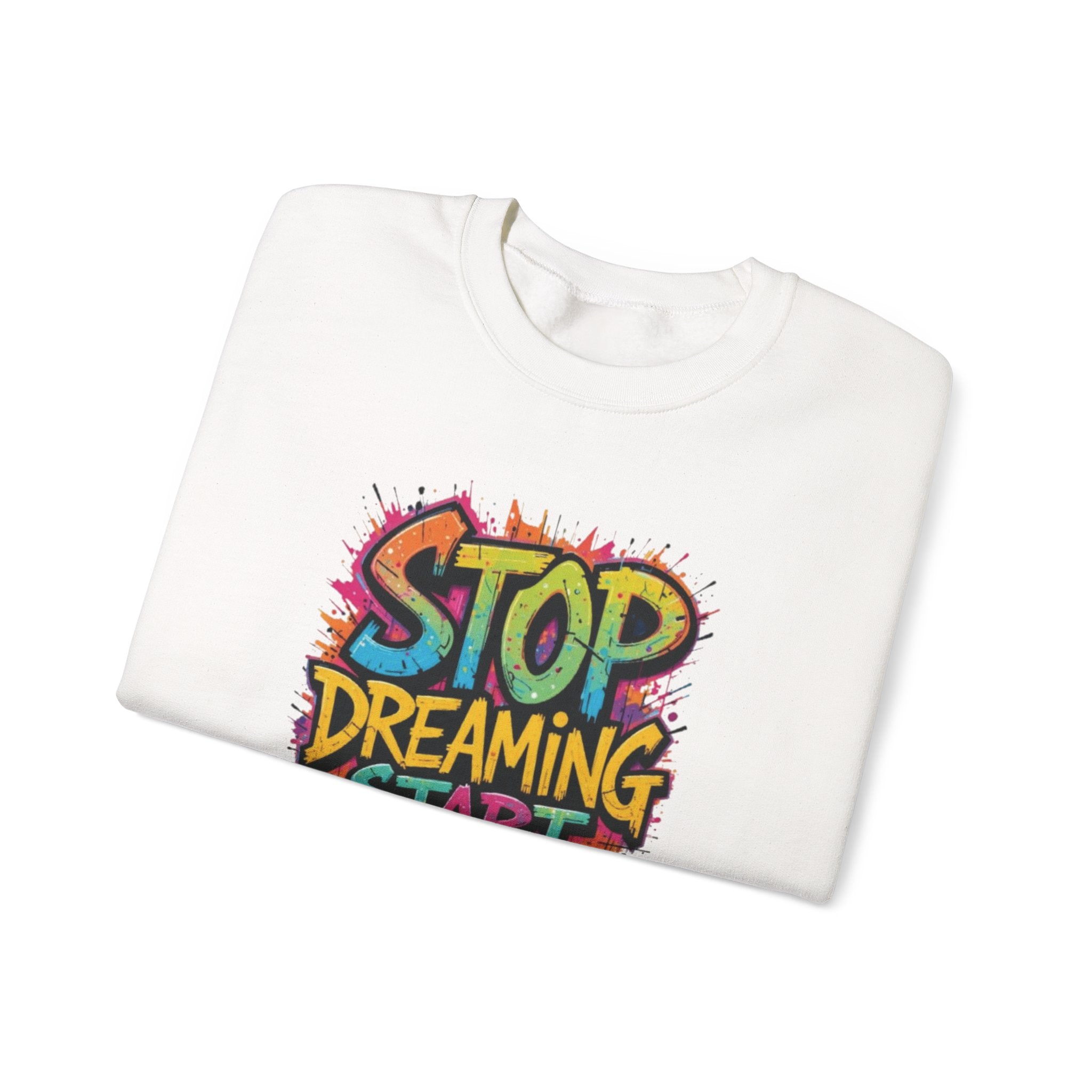 Motivational Quote Crewneck Sweatshirt — Inspiring Everyday Comfort