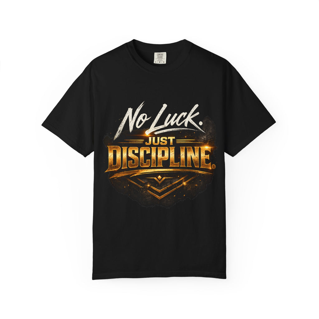 No Luck Just Discipline T-Shirt
