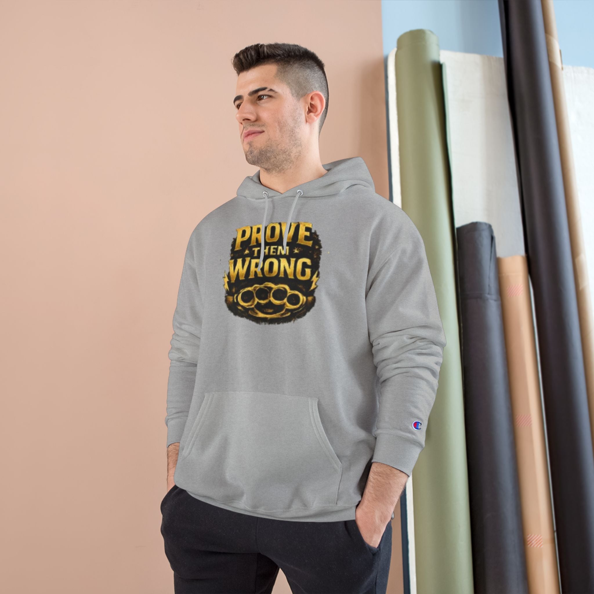 Hoodie — "Prove Them Wrong" Motivational Champion Hoodie