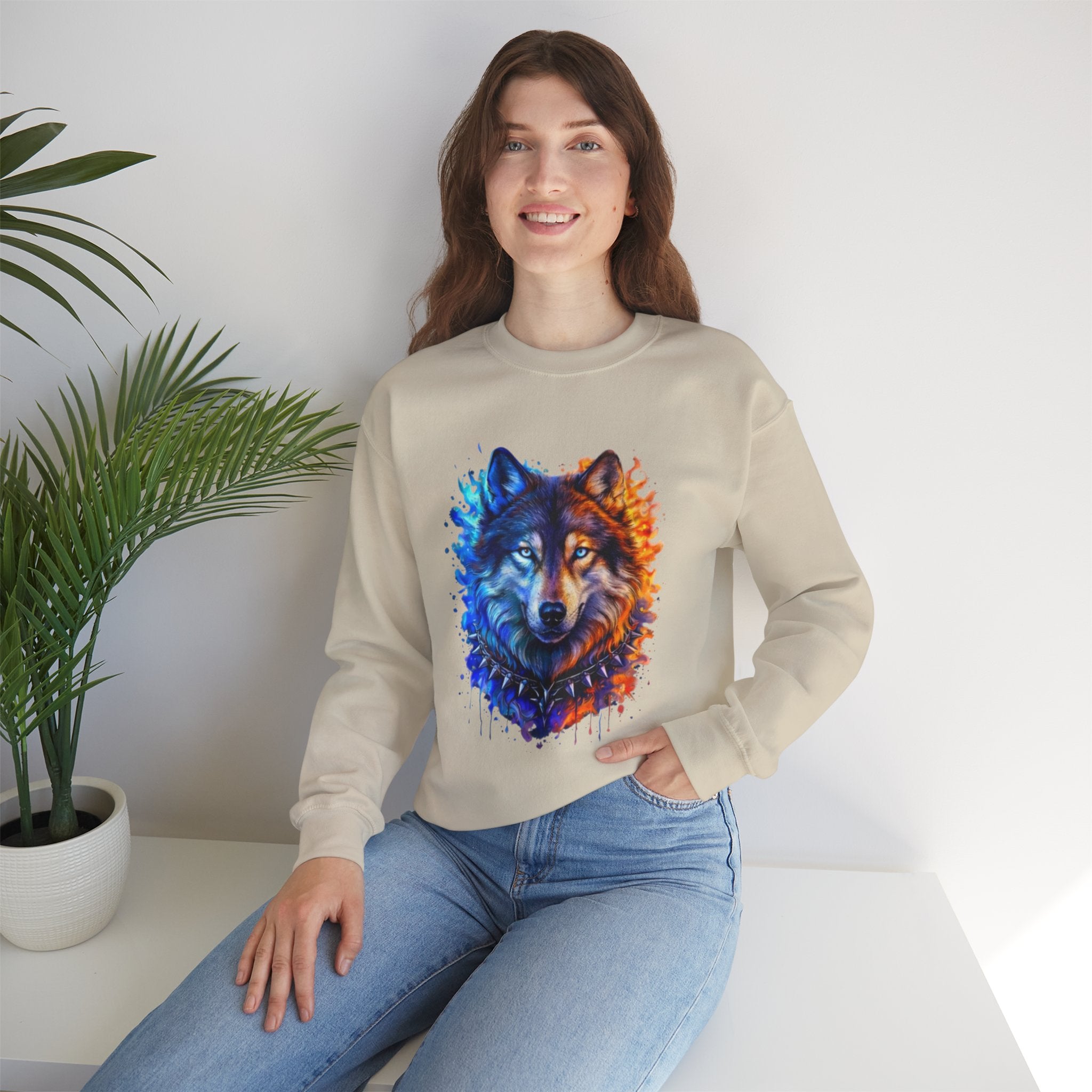 Art Crewneck Sweatshirt — Artistic Graphic Sweatshirt