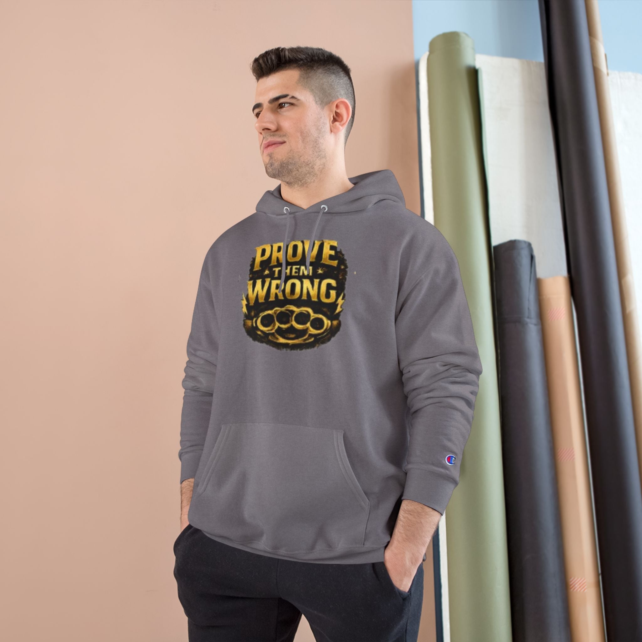 Hoodie — "Prove Them Wrong" Motivational Champion Hoodie